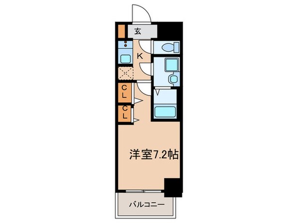 S-RESIDENCE栄四丁目の物件間取画像